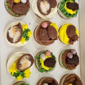 Chocolate & Custard Cake